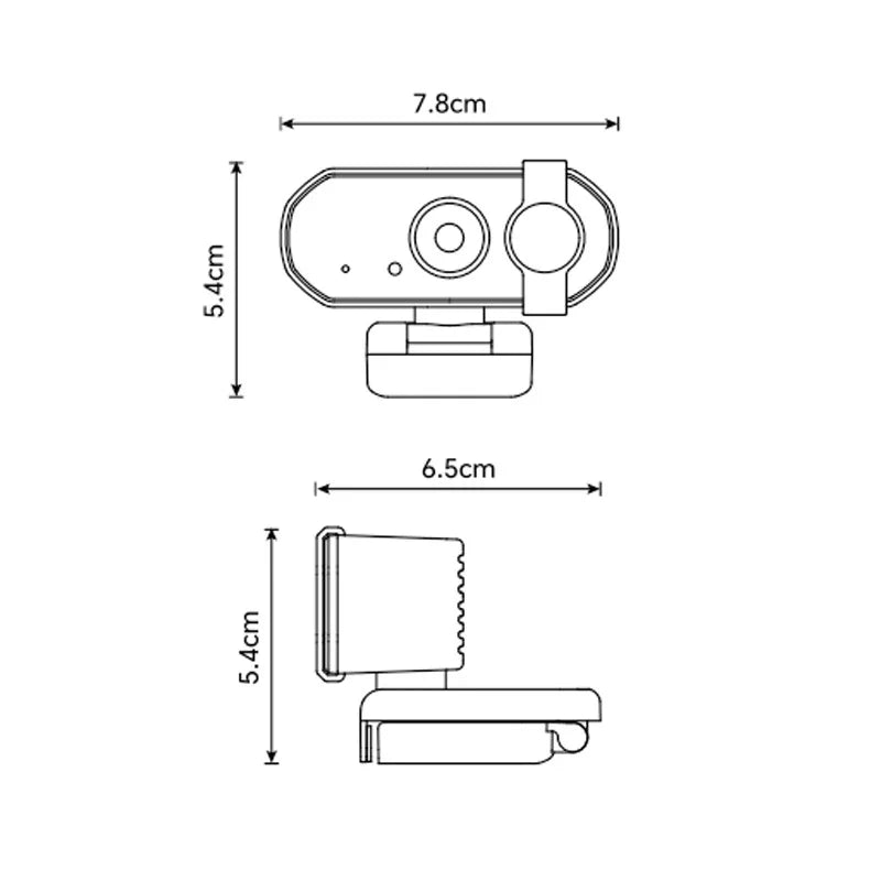 Xiaomi Q27 4K Webcam 2K Autofocus Streaming Web Cam 1080P Full HD Video Camera With Microphone For PC/Laptop For Live 2025 New