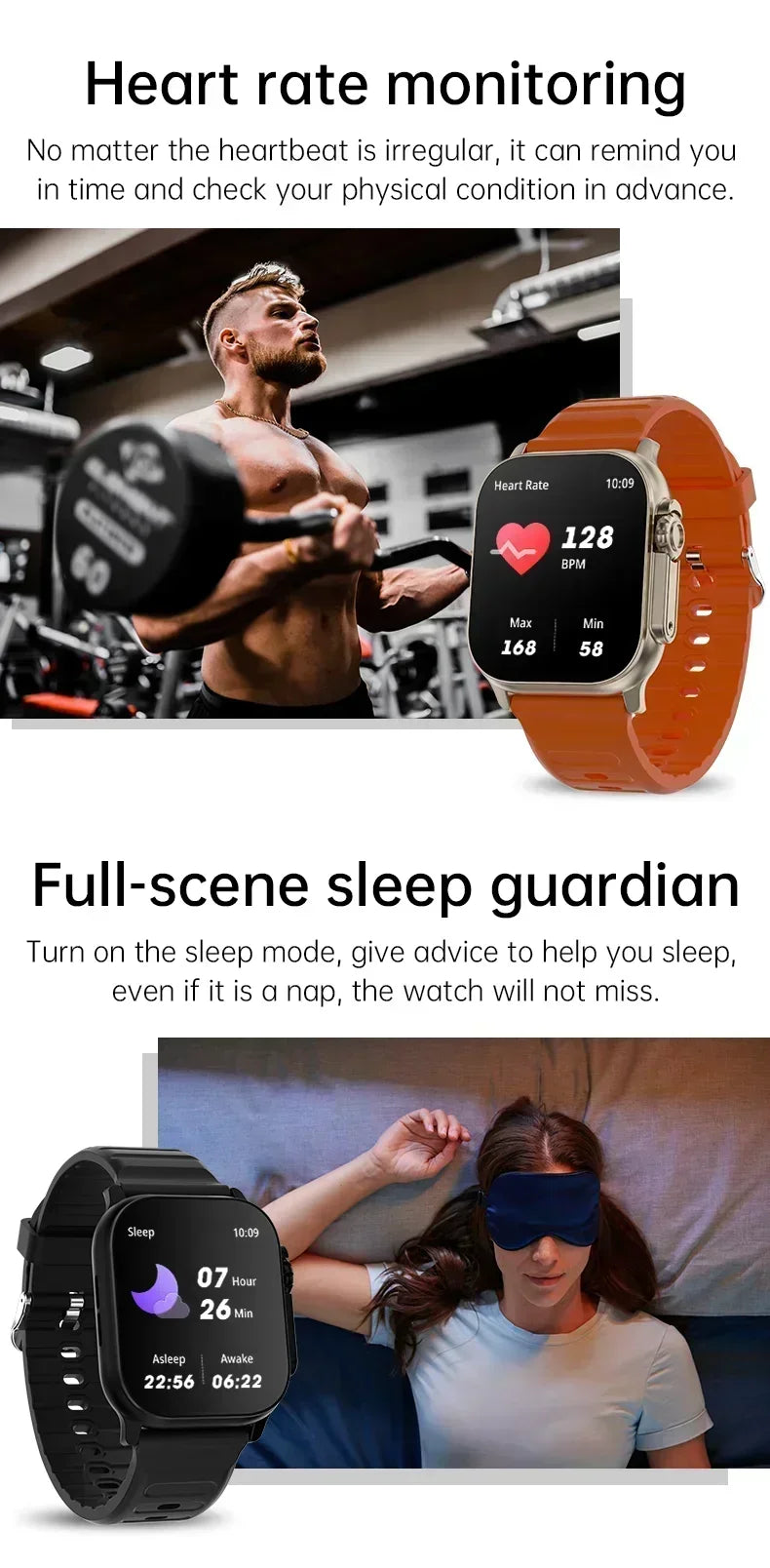 Watch 9 Ultra Smart Watch 49mm 2025 New NFC Men Women GPS Track Bluetooth Call BT Music Games Wireless Charging Smartwatch
