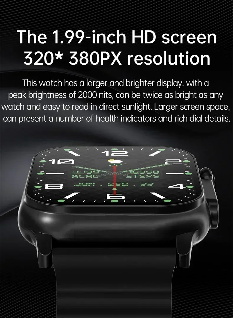 Watch 9 Ultra Smart Watch 49mm 2025 New NFC Men Women GPS Track Bluetooth Call BT Music Games Wireless Charging Smartwatch