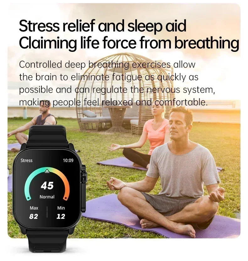 Watch 9 Ultra Smart Watch 49mm 2025 New NFC Men Women GPS Track Bluetooth Call BT Music Games Wireless Charging Smartwatch