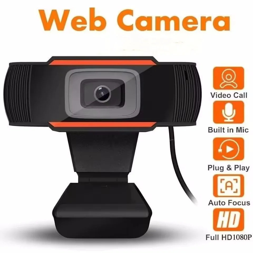 USB Webcam Drive-Free Computer Webcam  Webcasting HD Video Conferencing E-learning Strong Compatibility Meet Most Systems