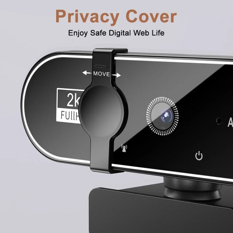 Xiaomi 4K Streaming Web Camera 2K Autofocus Full HD USB Webcam 1080P 60FPS With Microphone PC Laptop Video Shooting Camera 2025